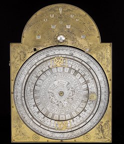 Zum Vergrern bitte anklicken - Francesco Borghesi e Bartolomeo Antonio Bertolla  Orologio astronomico